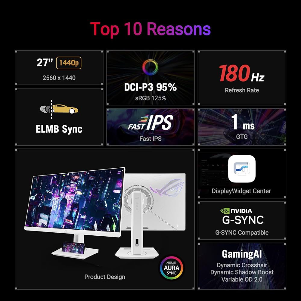 Amazon.co.jp: ASUS ROG Strix 27インチ 1440P USB-C HDR